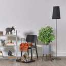D'vine Dev 12 Inch Planter Pot with Stand, Mid-Century Tall Plant Pot with Legs for Indoor Plants, Large, Grey, 88-O-C-3 by GreenHaven Gardens