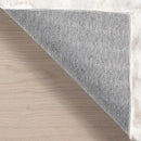 nuLOOM Jeni Checkered 2'6" x 6' Machine Washable Runner Rug for Living Room Bedroom Dining Room Entryway Hallway Kitchen, Off White by CozyNest Decor