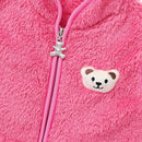 Baby Boys Girls Fleece Vest Zip Up Cute Bear Jackets Fuzzy Fall Winter Warm Clothes Newborn Outwear for Toddler Infant by TinyTreasures Baby Boutique