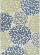 Beverly Rug Outdoor Rug 10x14 Modern Exotic Tropical Leaf Area Rugs for Indoor and Outdoor Patio Deck Porch Garden Water Resistant Washable Outside Carpet (10 x 14 Olive) by CozyNest Decor