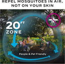 Thermacell E-Series Rechargeable Mosquito Repeller with 20’ Mosquito Protection Zone; Bug Spray Alternative; Scent Free by TinyTreasures Baby Boutique