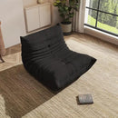 Bean Bag Chair, Oversized Bean Bag Chair for living Room, Fireside Chair for adults with Memory Foam Filled, Big Accent Sofa Lounge Floor Sofa for Gaming, Reading, Relax, No Assembly Required. (Black) by CozyNest Decor