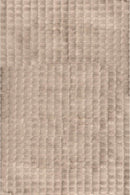 nuLOOM Jeni Checkered 6 Round Machine Washable Area Rug for Living Room Bedroom Dining Room Kitchen, Taupe by CozyNest Decor