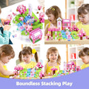 GobiDex 100PCS Magnetic Blocks Kid Building Toys for 3+ Years Old Girls, Upgraded STEM Sensory Gifts for Princess, Kids Magnets Game for Toddler by TinyTreasures Baby Boutique