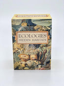 Ecologies: Hidden Habitats - Use Science to Build Food Webs in 7 Biomes - Beautiful Vintage Nature Art for The Classroom or Game Night by TinyTreasures Baby Boutique