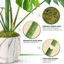 DUSPRO Green Stackable Mesh Moss Pole for Plants Climbing Vine Supporting Monstera Trellis, for Indoor Plants Extendable Plant Pole Moss Sticks, for Plants Monstera Potted Plant Stakes 2 pcs 22'' by GreenHaven Gardens