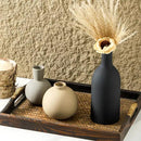 Ceramic Vase Set of 3, Flower Decorative Vases Home Decor Boho Neutral Modern Pottery Pampas Vases for Centerpiece Bouquet Table Mantel Entryway Bookshelf Living Room Bedroom Bathroom Kitchen by GreenHaven Gardens