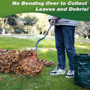 Walensee Leaf Grabber Rake, Leaf Collector Tool with Long Steel Handle & Steel Claw, Lightweight & Efficient Leaf Picker, Comfortable Grip, Ideal for Leaves, Twigs, Yard Waste Garden Cleanup by GreenHaven Gardens