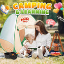 Kids Camping Set, SMILESSKIDDO 41 PCS Pretend Camping Set for Kids 3-5 with Pop Up Tent - Indoor and Outdoor Play Camping Toys for Toddlers by TinyTreasures Baby Boutique