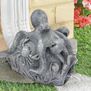 Real Octopus Sculpture Gutter Downspout Extender,Garden Statue Ornament,Decor Downspout Diverter,Perfect Rain Diverter for 3"x4" Downspouts, Eco-Friendly Resin,Perfect Outdoor Decor Gift by GreenHaven Gardens
