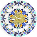 The Gears Clock Wall Clock Italy Collection with Moving Gears (Tramonti, 36 inch Round) by CozyNest Decor