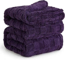 Bedsure GentleSoft Blankets Queen Size for Bed - Super Soft Cozy Blanket for Women Men Girls, Large Fuzzy Fleece Throw for Bedroom Decor, Purple, 90x90 Inches by CozyNest Decor