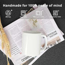 11oz White Ceramic Sublimation Coffee Mug in White Gift Box, White, Case of 6 by CozyNest Decor