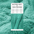 Bedsure GentleSoft Fluffy Aruba Blue King Size Blanket for Bed, Thick Soft Sherpa Faux Fur Fleece Bedding Fuzzy Plush Winter Warm Heavy Big Large King Blanket, Cozy Blue Gifts for Men Women, 108x90 by CozyNest Decor