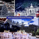 KNONEW 99ft 300 LED Christmas Lights Outdoor String Lights 8 Modes & Memory Fairy Light Plug in Waterproof LED String Lights for Xmas Yard Tree Wedding (Cool White) by GreenHaven Gardens