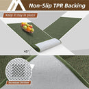 COSY HOMEER-Door-Mat 36"x60" Non Slip Absorbent Entryway Rugs Dirt Trapper Doormats Washable Entrance Mats Low Pile Welcome Floor Mat for Front Back Door and Entry Mats,Green by CozyNest Decor