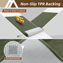 COSY HOMEER-Door-Mat 24"x36" Non Slip Absorbent Entryway Rugs Dirt Trapper Doormats Washable Entrance Mats Low Pile Welcome Floor Mat for Front Back Door and Entry Mats,Green by CozyNest Decor