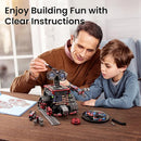 Sillbird Robot Building Kit with Remote Control Gifts for Kids Boys Ages 8-12, STEM Coding Robotic Technic Tracked Racer Car Toys for Birthday - Build 4in1 Model with 631 Pieces by TinyTreasures Baby Boutique