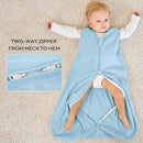 JELLYMONI Fleece Baby Sleep Sack 12-18 Months, 2 Pack 1.5 TOG Baby Wearable Blanket Winter Infant Sleeping sack with 2-Way Zipper, Warm Toddler Sleep Sack by TinyTreasures Baby Boutique