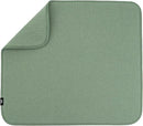 S&T INC. Dish Drying Mat, 16” x 18”, Absorbent Microfiber Kitchen Counter Mat, Dish Drying Pad for Dishes, Utensils, Pots and Pans, Large, Sage Green by CozyNest Decor