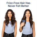 Crave Naturals Glide Thru Hair Brush - Detangler Brush for Curly, Straight, Wet or Dry Hair - Gentle Detangling Brushes for Adults, Kids, Toddlers - Hair Accessories for Women, 7.5"x3" - Terazzo by TinyTreasures Baby Boutique