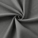 KEQIAOSUOCAI Blackout Pleated Curtains 84 Inches Long, Privacy Window Drapes for Living Room/Dining Room/Bedroom, 72 Inch Wide x 84 Inch Long(6 ft x 7 ft),Grey Color, Pinch Pleat with Hooks, 2 PCs by TinyTreasures Baby Boutique