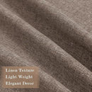 Room Divider Curtains Screen Partitions, Linen Look 100% Blackout Drapery 84 Inches Long, 120" Wide Pinch Pleated Window Drapes, Privacy Protecting, Light Blocking, (1 PC, Light Brown) by CozyNest Decor