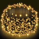 Dazzle Bright Warm White Christmas String Lights, 82ft 1000 LED Waterproof Green Wire Fairy Lights with 8 Modes, Outdoor Lights for Xmas Tree Holiday Wedding Party Christmas Decorations by CozyNest Decor