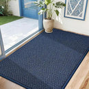 COSY HOMEER-Door-Mat 32"x48" Non Slip Absorbent Entryway Rugs Dirt Trapper Doormats Washable Entrance Mats Low Pile Welcome Floor Mat for Front Back Door and Entry Mats,Navy Blue by CozyNest Decor