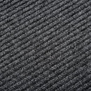Profile Rubber Door Mat, 72x48inch, Heavy Duty, Entrance Doormat, Indoor and Outdoor, Waterproof, Easy Clean Shoe Scraper, Home Rug Welcome Mats for Entryway, Patio, Porch(Grey) by GreenHaven Gardens