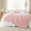 Bedsure GentleSoft Twin Blanket for Bed Blush Pink - Super Soft Cozy Blankets for Women Men Girls, Cute Fuzzy Fleece Throws for Bedroom Couch, 60x80 Inches by CozyNest Decor