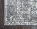 Unique Loom Rosso Collection Vintage, Traditional, Bohemian, Geometric, Distressed, Southwestern Area Rug (2' 7 x 10' 0 Runner, Gray/Ivory) by CozyNest Decor