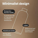 ATTITUDE Fabric Softener with Essential Oils, Vegan, Plant and Mineral-Based Ingredients, HE, Refillable Aluminum Bottle, 40 Loads, Geranium and Lemongrass, 33.8 Fl Oz by CozyNest Decor