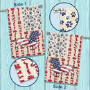FLAGWIX Patriot American Dog Flags, Dachshund Dog Lover American Double Sided Flag - 4th of July Decorations For Home, Outside, House Flag 30x40 - Heavy Duty Canvas, Decorative Indoor Outdoor Flag by GreenHaven Gardens