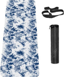 Non Slip Yoga Mat TPE Workout Mat for Men Women, Thick Workout Mat with Carrying Strap, Fitness Mats for Exercise, Yoga, Fitness, Pilates, Floor Workouts (72" x 24" x 6mm) by TinyTreasures Baby Boutique