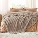 Bedsure GentleSoft California King Blanket for Bed - Super Soft Cozy Blankets for Women Men Girls, Large Fuzzy Fleece Throw for Bedroom Decor, Light Taupe, 102x96 Inches by CozyNest Decor