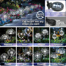 Anordsem Solar Fireworks Lights Outdoor: Garden Light Waterproof for Yard Outside - LED Starburst White Lighting Patio Pathway Decor 2 Pack - Sparkler Gardening Gifts for Women Homeowner by GreenHaven Gardens