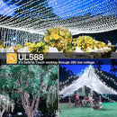 Ollny Outdoor String Lights 800LED 262FT, Cool White Waterproof Fairy Light with Remote Plug in, 8 Modes Timers Dimmable Christmas Lights for Outside Indoor Bedroom Patio Camping Garden by GreenHaven Gardens