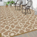 HEBE Outdoor Rug Waterproof 6x9, Plastic Straw Rug Camping Rug, Reversible Outdoor Patio Rugs RV Mat Clearance, Indoor Outside Floor Carpet for Porch,Deck,Camper,Balcony,Backyard by GreenHaven Gardens
