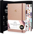 Clever Fox Planner Premium Edition – Undated Luxurious Weekly & Monthly Planner to Increase Productivity and Hit Your Goals – Organizer – Start Anytime, A5, Lasts 1 Year, Rose Gold (Weekly) by TinyTreasures Baby Boutique