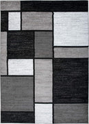 Rugshop Contemporary Modern Boxes for Home Office,Living Room,Bedroom,Kitchen Non Shedding Area Rug 10' X 14' Gray by TinyTreasures Baby Boutique