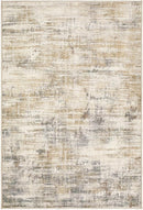 2x3 Entryway Area Rugs: Washable Neutral Abstract Small Rug Door Mat Non-Slip Soft Low Pile Indoor Carpe for Entrance Kitchen Front Door Bathroom Entry Kids Room - Golden Brown by TinyTreasures Baby Boutique