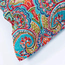 NEWLAKE European Gorgeous Floral Style Cotton Throw Pillow Covers (2 Pieces, 18X18 Inch) by CozyNest Decor