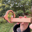2PCS Natural DIY Kaleidoscope Kit, Outdoor Classic Handmade Education Toys, Magic Wooden Rotating Kaleidoscope Making Set, Best Gift for Nature Lovers (2 Pcs Planets) by TinyTreasures Baby Boutique