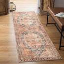 Keen Home Design 2x7 Rug - Machine Washable Runner Rug with Non-Slip Backing, Ideal for Hallway, Entryway, Kitchen, Laundry Room - Vintage, Easy Clean, Durable, Low Pile Rug - (2'6" x 7') by CozyNest Decor