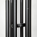 Corinthian Bells by Wind River - 30 inch Black Wind Chime for Patio, Backyard, Garden, and Outdoor Decor (Aluminum Chime) Made in The USA by CozyNest Decor