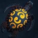 VP Home Tribal Sea Turtle Solar Powered Outdoor Decor Garden Light with LED Glowing Shell Great Addition for Your Garden, Decorations for Outside Patio Lawn Yard by GreenHaven Gardens
