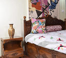 Roses Floral Pillow Cover Flower Farmhouse Chair Cushion Suzani Flowers Pillowcase Boho Florals Accent Throw Pillowsham Wool Hand Embroidered Size 18x18 by CozyNest Decor