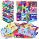 Baby Bath Books, Fabric Soft Baby Cloth Books, Early Education Toys, Waterproof Babies Book for Toddler, Newborn, Infants Perfect Shower Toys, Kids Bath Toys Toddler Gift (12PCS) by TinyTreasures Baby Boutique