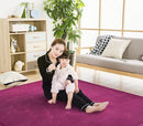 V-mix Baby Play Mat - Handmade Weaving Plush Foam Crawling Rug for Babies, Toddlers, Children - Yoga and Exercise Mat - Cushy-Soft, Thick, Hypoallergenic, Non-Toxic, Reversible by TinyTreasures Baby Boutique